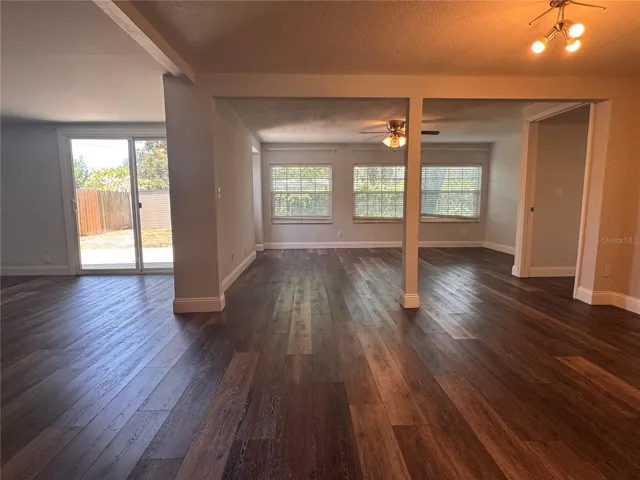 Back Living Space after Tenant Vacated