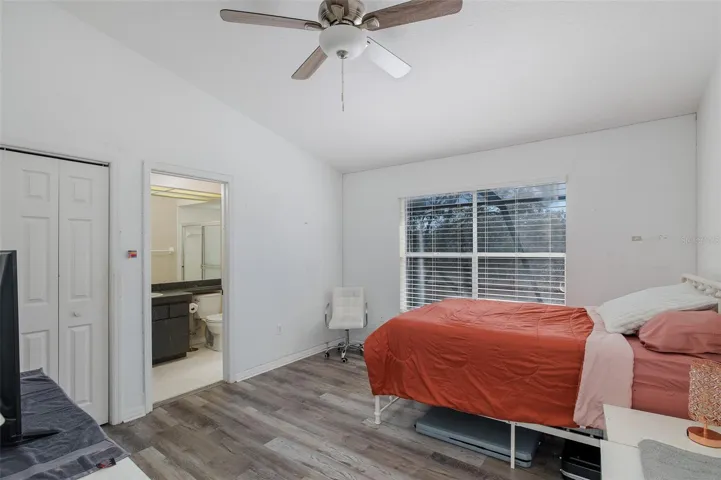 Second level Bedroom #2, with ensuite and walk-in closet.