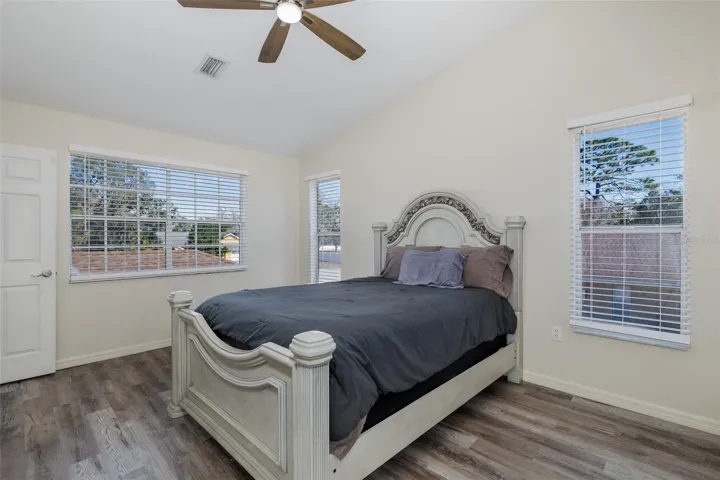 Second level Bedroom #1, with ensuite and walk-in closet.