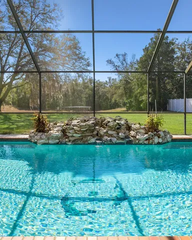 Beautiful pool.