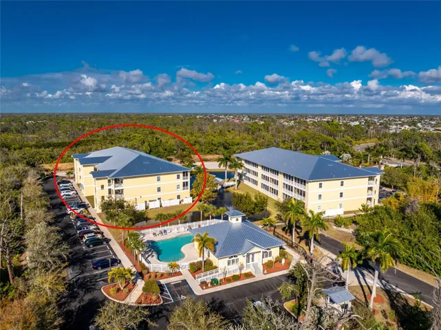 Aerial #8 - also showing pool and clubhouse