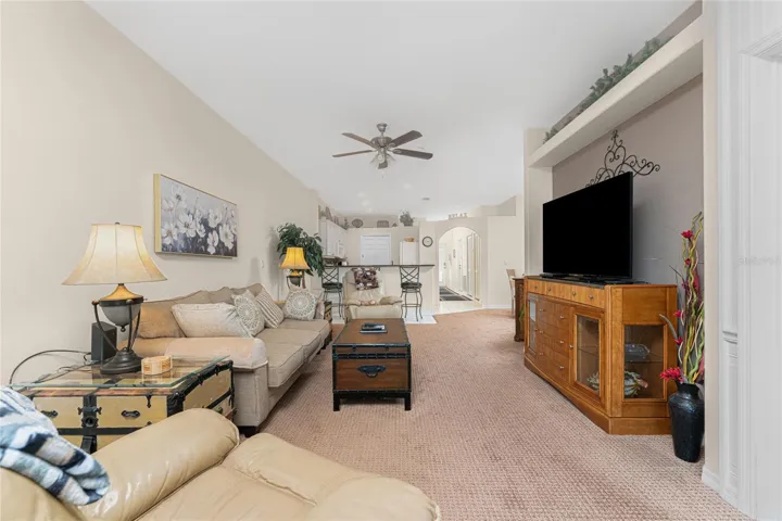 All furniture and furnishings are included, with a few small exceptions.