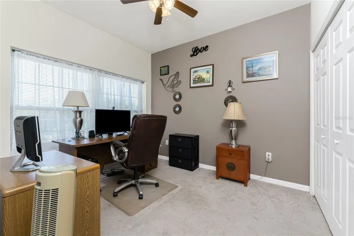 Guest Bedroom #3 can also be used as an office!