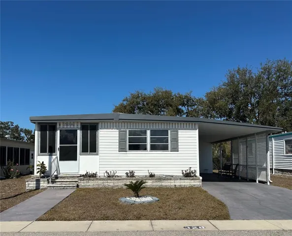 Front of home faces south