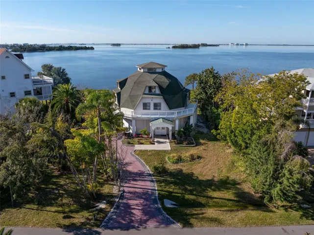 Front of Home with Saint Vincent Sound in the background