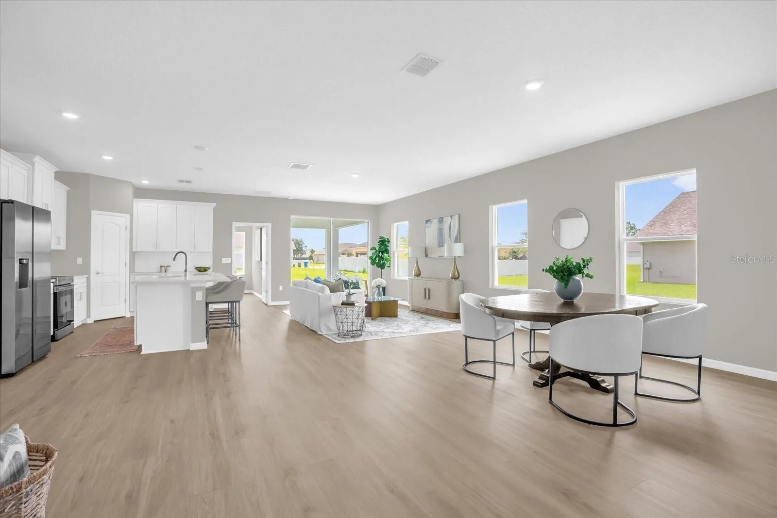 Similar floorplan, not exact home.
