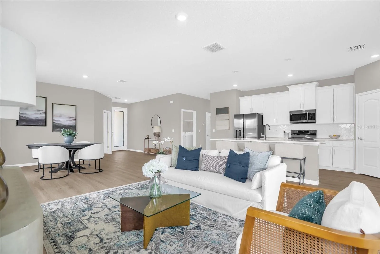 Similar floorplan, not exact home.