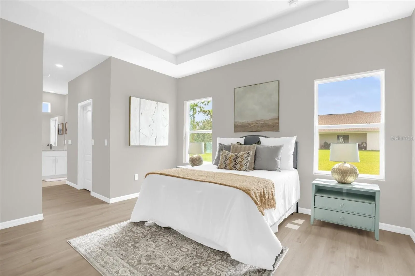 Similar floorplan, not exact home.