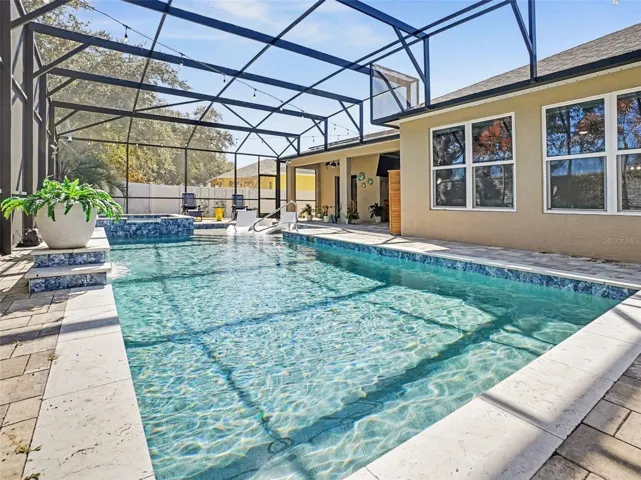 Florida Living at it's Best! Heated Saltwater Sport Pool w/ waterfall