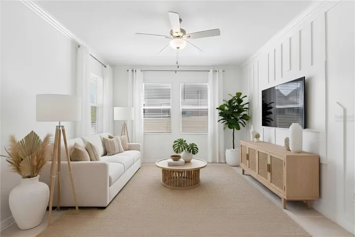 Virtually Staged - Family Room