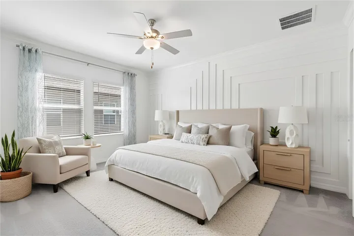 Virtually Staged - Primary Bedroom