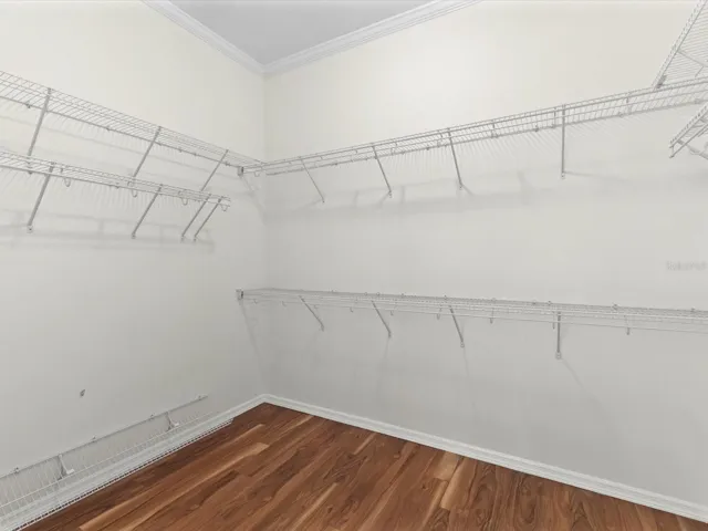 Primary closet