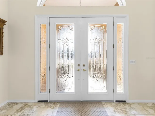 Double front door