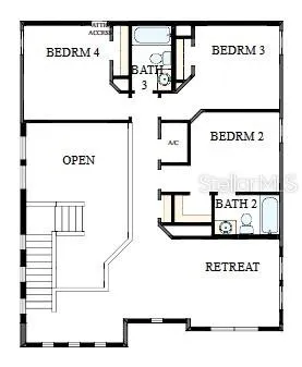 Floor Plan Second Floor