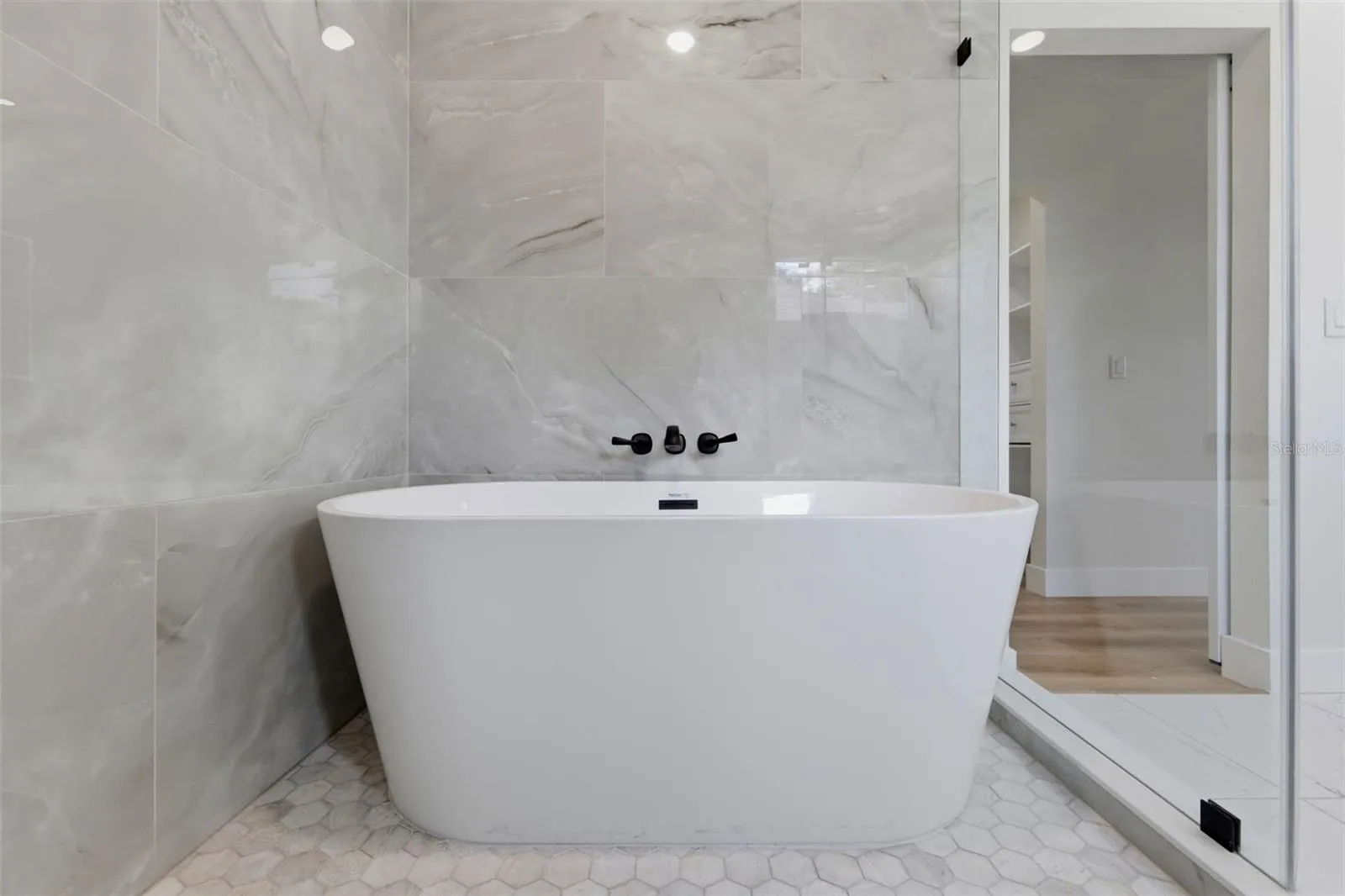 Shower Room- garden tub