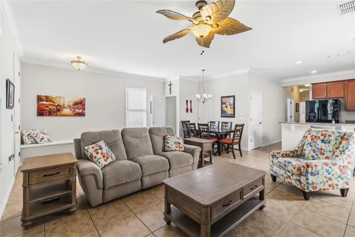 Living & Dining room combination