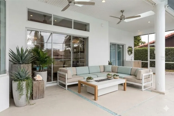 Virtually Staged Lanai 2