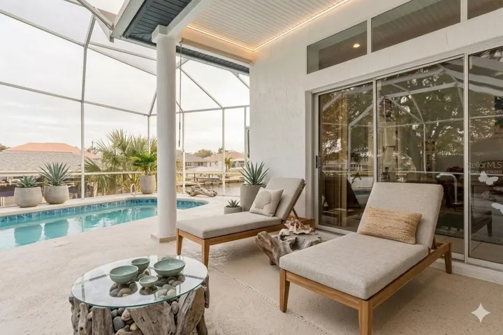 Virtually Staged Lanai 1