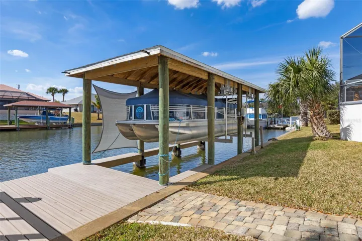 Dock with spectacular views