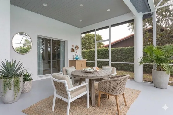 Virtually Staged Lanai 3