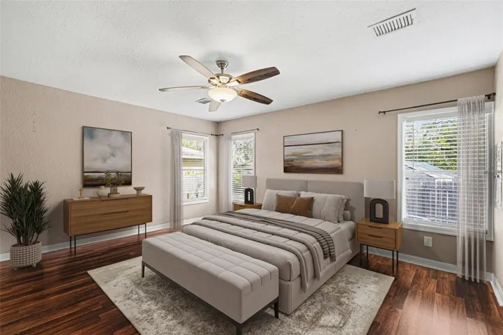 Virtually Staged - this room is so spacious!