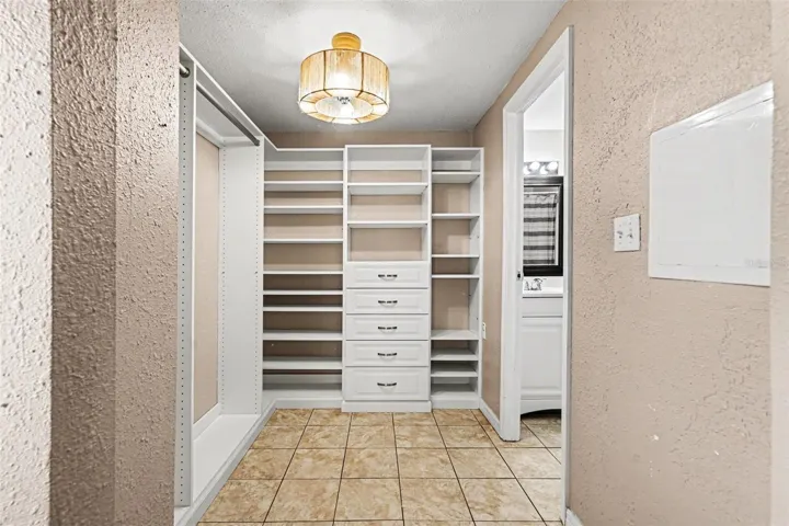 but TWO walk-in closets!