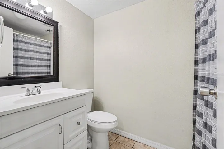 En suite bathroom