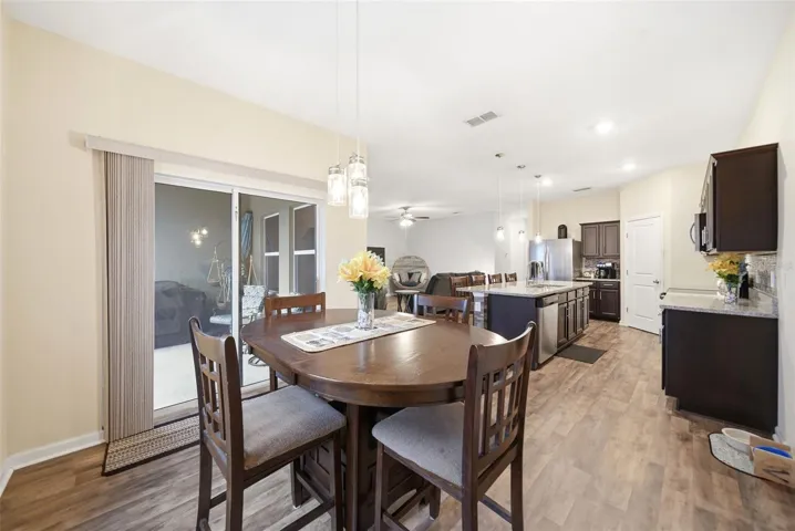 Dining area
