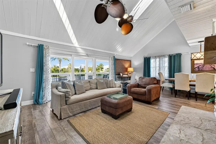 Front Living Room with water views
