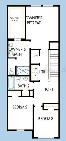 Floor Plan Second Floor
