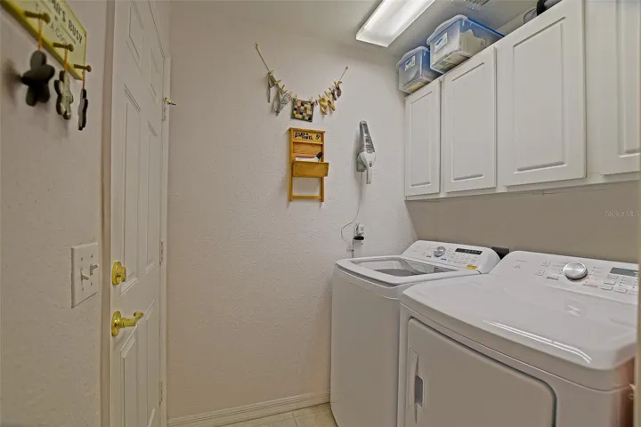 Inside laundry