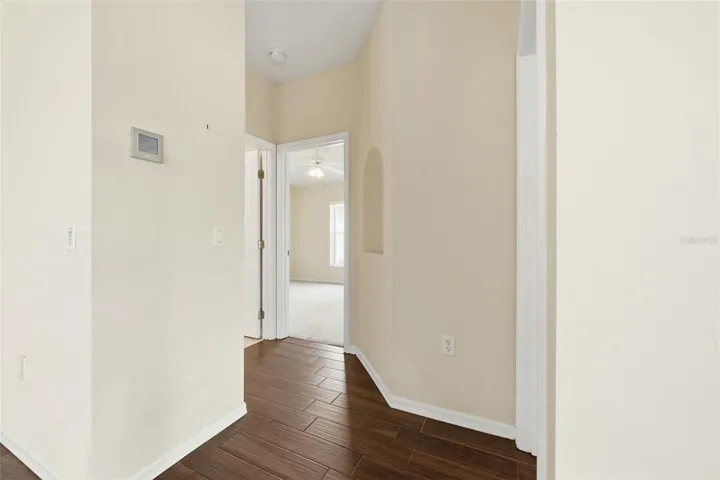 Hallway to Bedroom 2 and Guest Bath