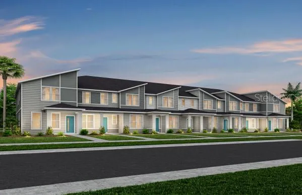 Exterior Design. Artistic rendering for this new construction home. Pictures are for illustrative purposes only. Elevations, colors and options may vary.