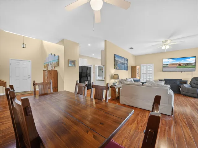 Formal Dining Area and Living Room
