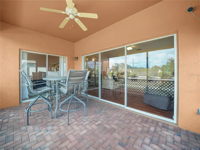 Pavers on the Lanai