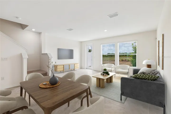 Family Room **Virtually Stages