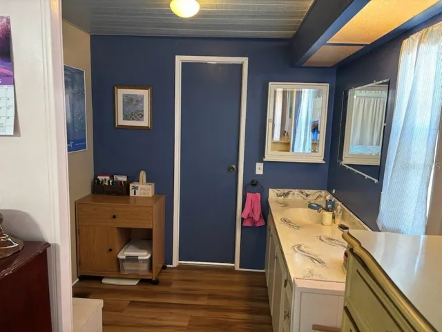 Primary Bathroom w/exit door