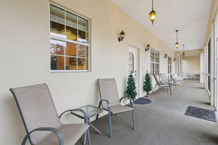 946 SQ FT of Screened porch Covered Screened Porch
