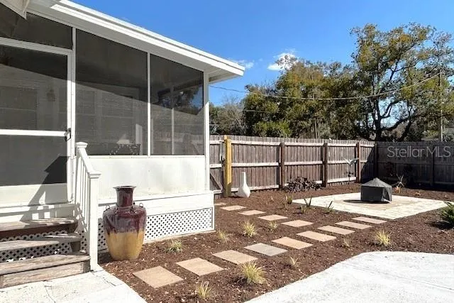 View of Back Screened Porch