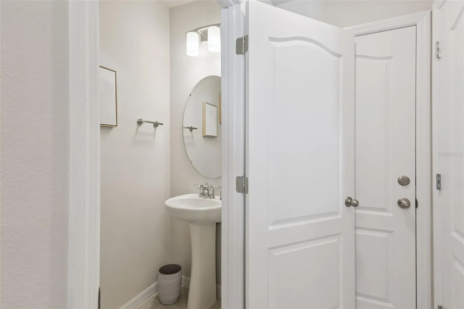First floor half bathroom
