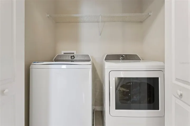 Newer washer and dryer included