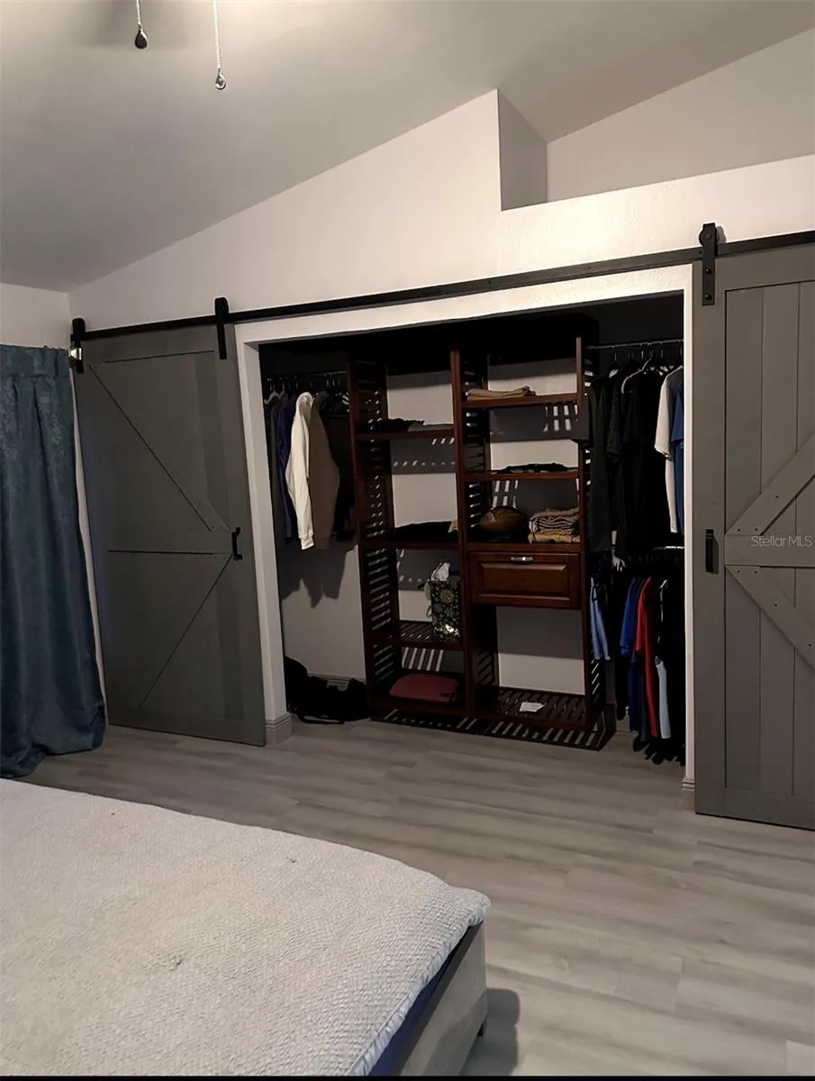 Primary closet