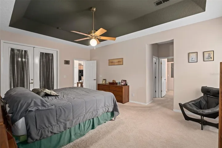 Primary Suite with a view to the En-Suite