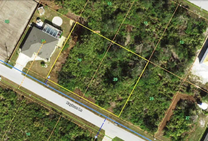 An adjusted lot is available for sale