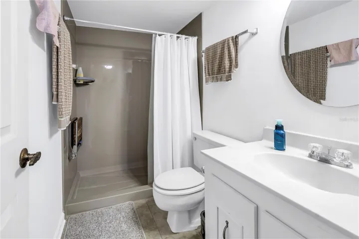 Shower in Guest Bath