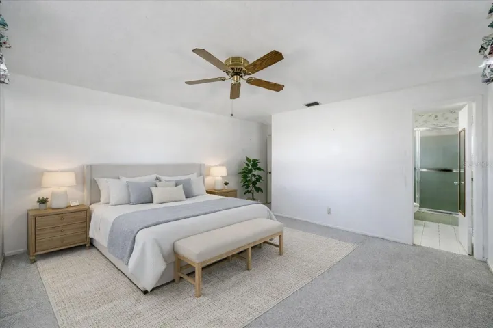 Primary Suite Staged