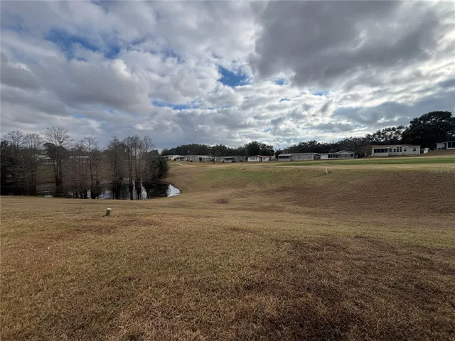 backyard on 18th hole