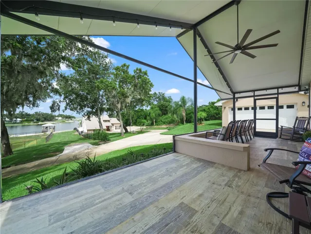 Screened Porch with Lake View
