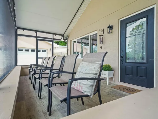 Screened Porch with Lake View