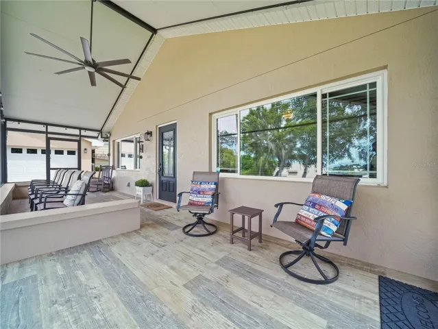 Screened Porch with Lake View